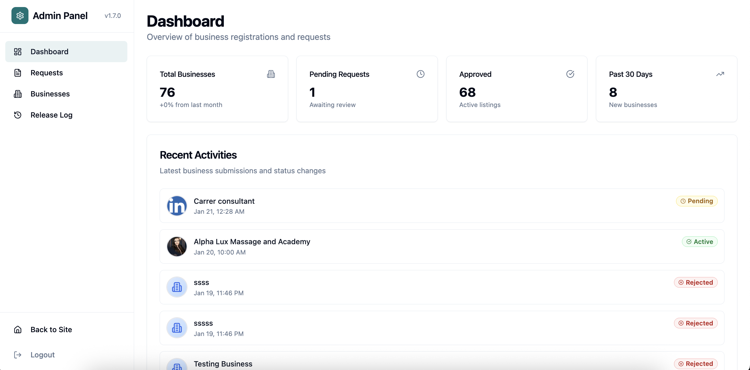 MME – Businesses Directory - Screenshot 3